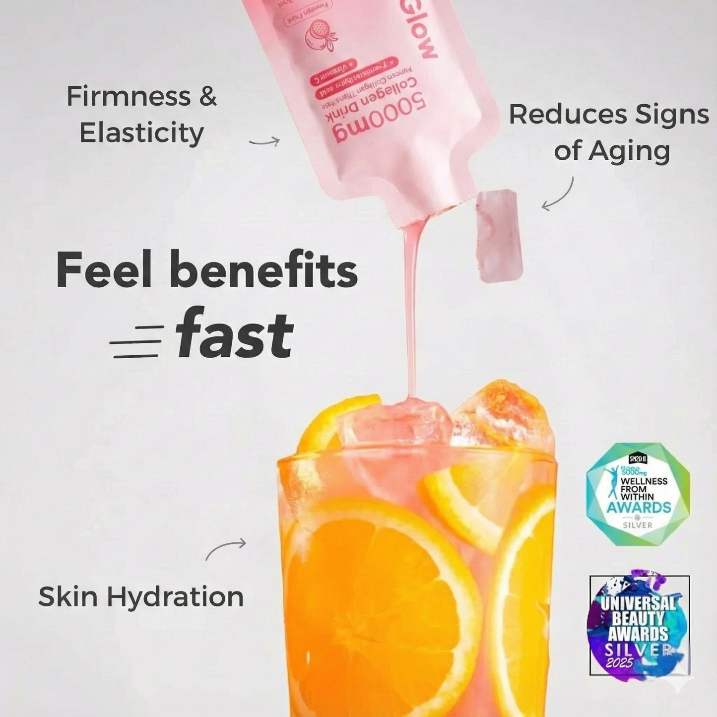 Marine Liquid Collagen - Hydrolysed Peptides